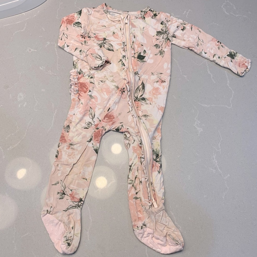 Posh Peanut Footie Romper